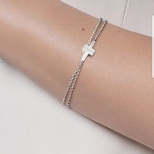 Tiffany Two Double Chain Bracelet 